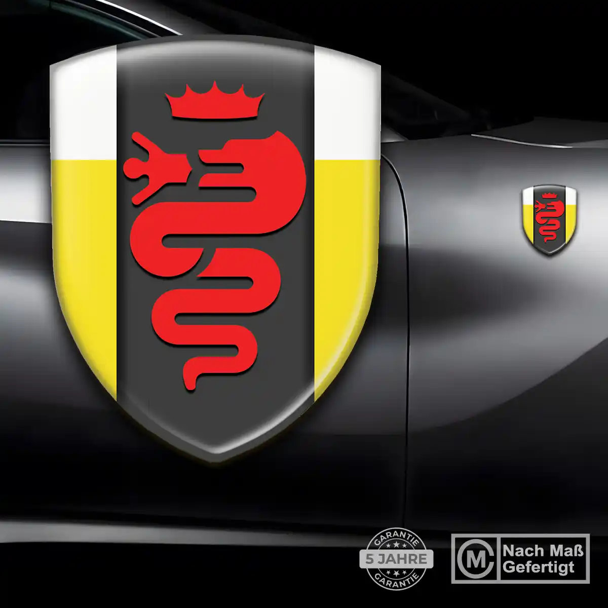 Alfa Romeo Emblem Aufkleber Premiumqualität