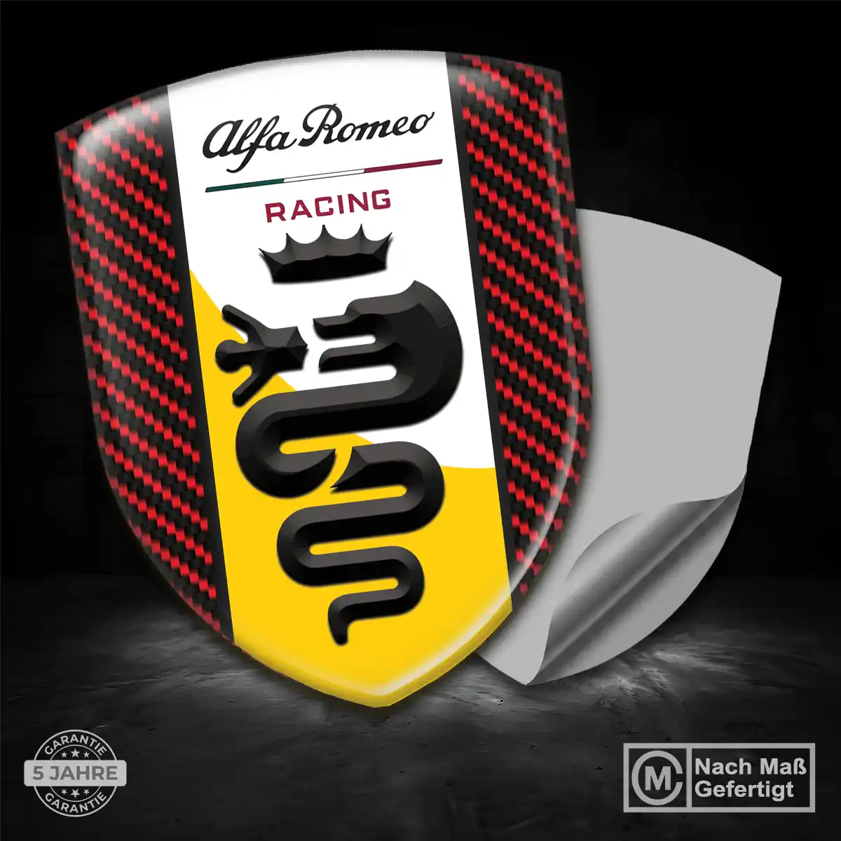 Alfa Romeo Emblem Aufkleber Wappen Limitierte Auflage