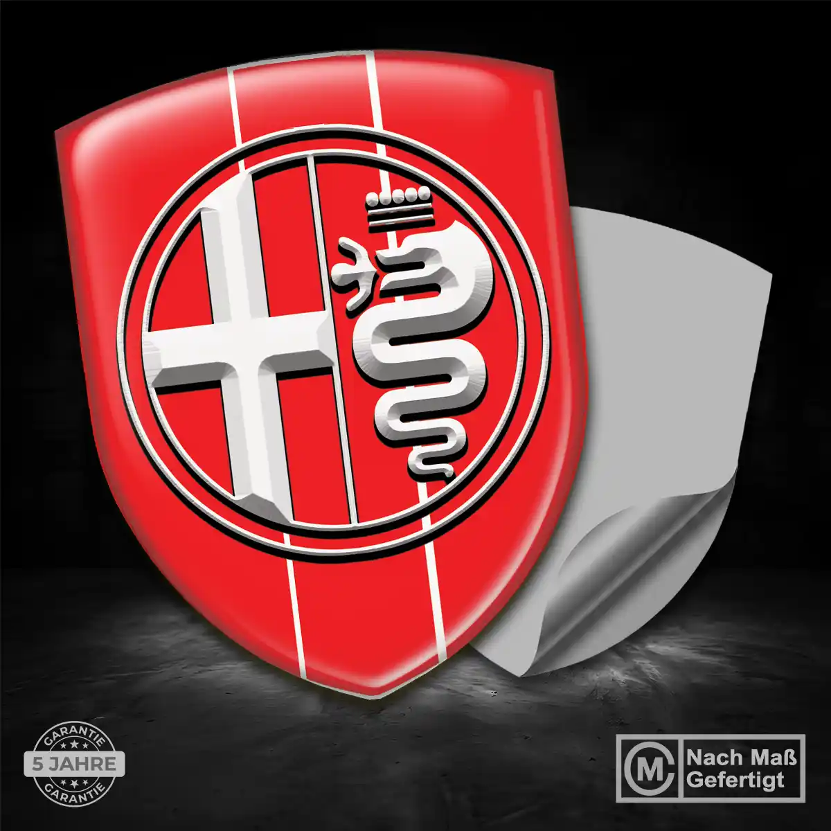 Alfa Romeo Emblem Auto Hohe Qualität