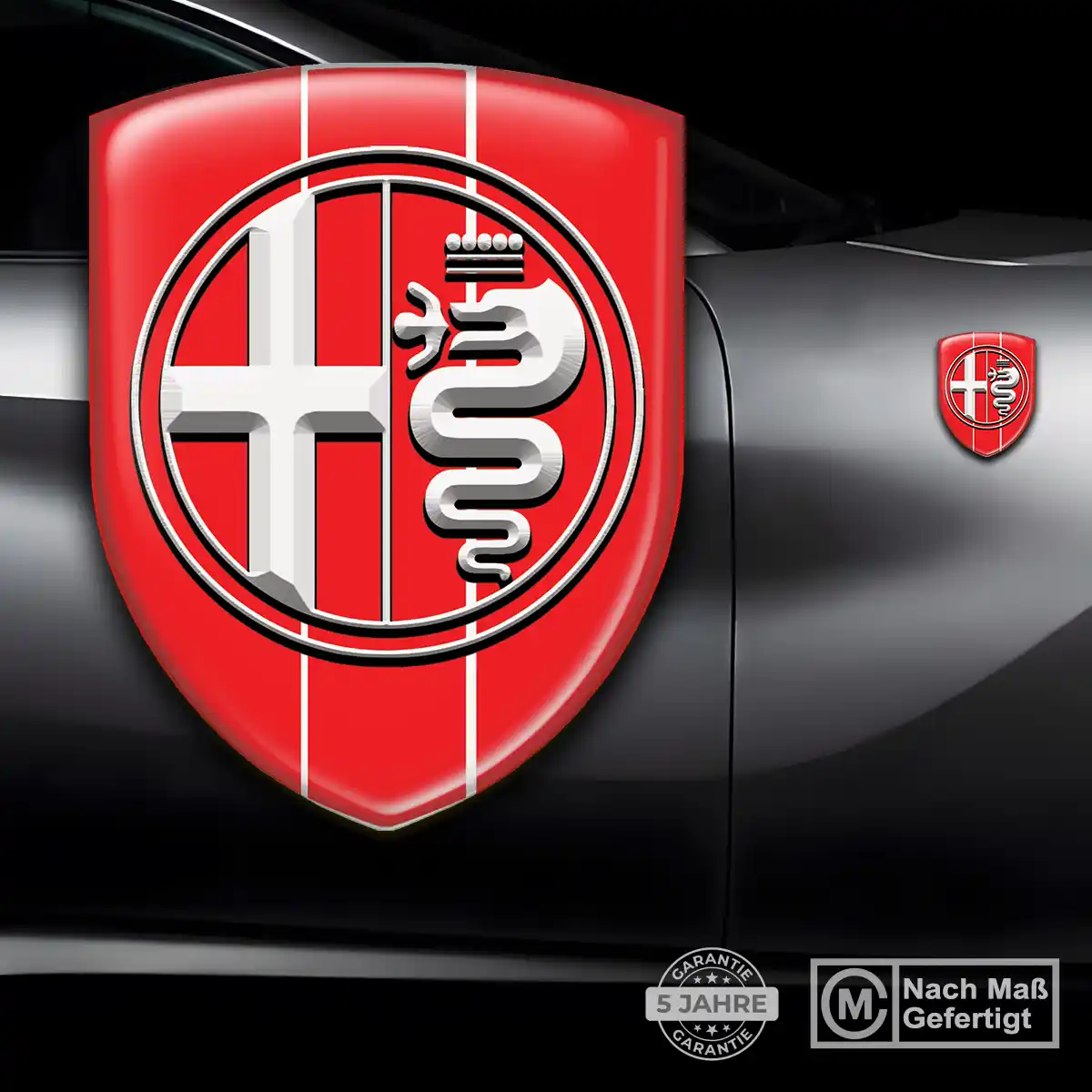 Alfa Romeo Emblem Auto Hohe Qualität