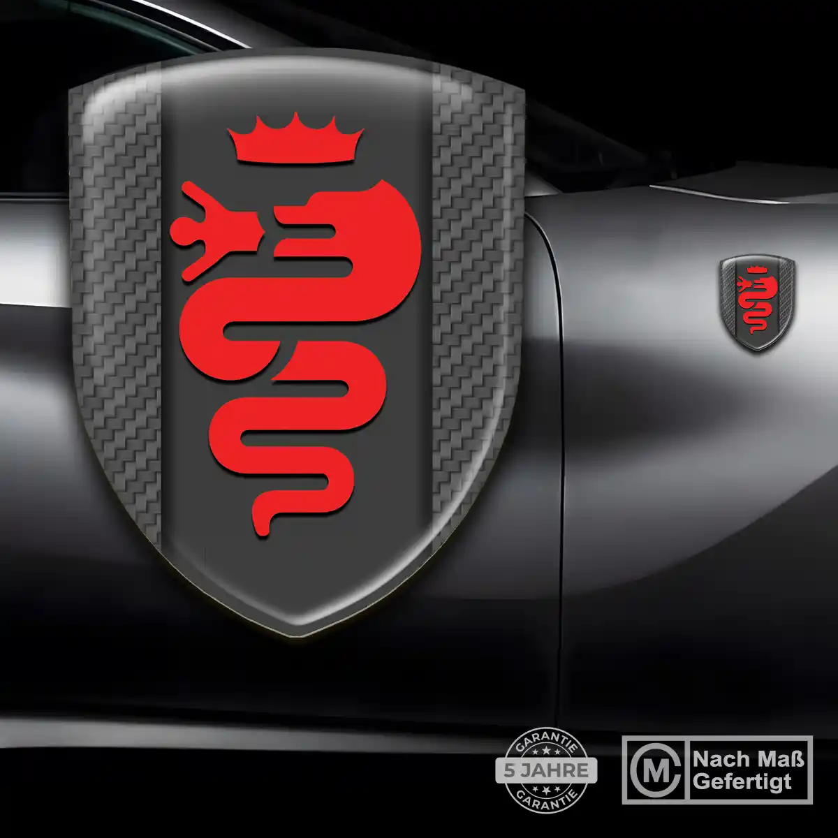 Alfa Romeo Emblem Auto Limitierte Auflage
