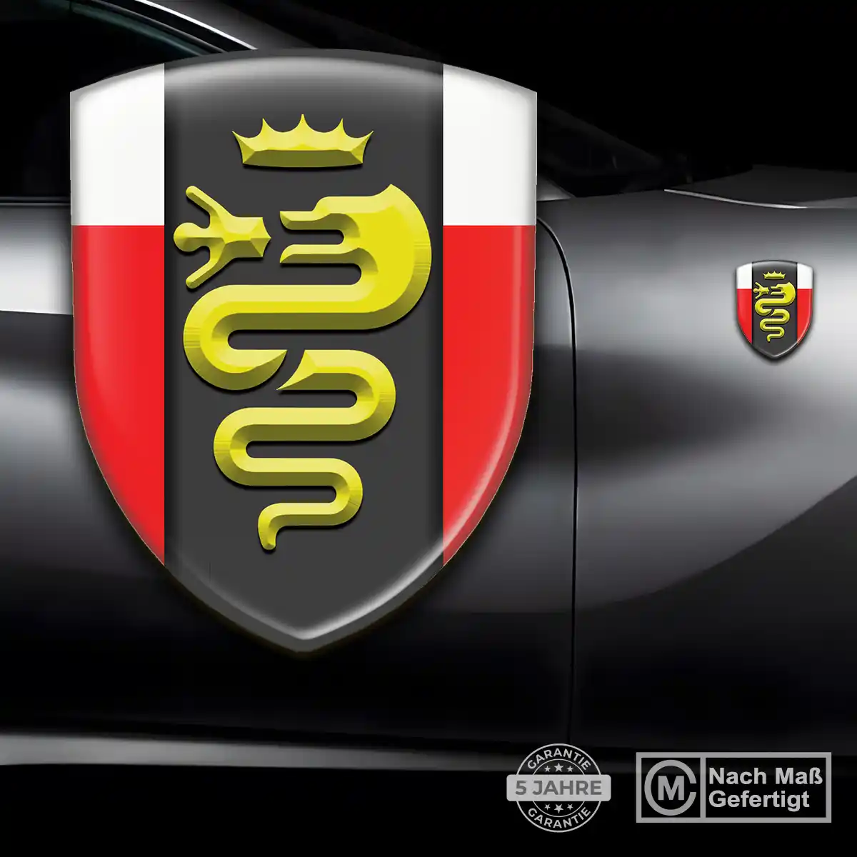 Alfa Romeo Emblem Auto Premiumqualität