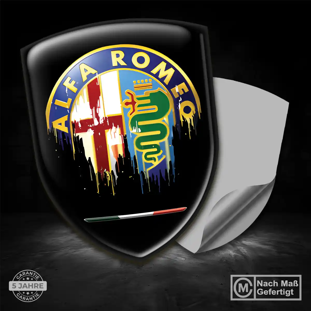 Alfa Romeo Emblem Auto Stilvolles Design
