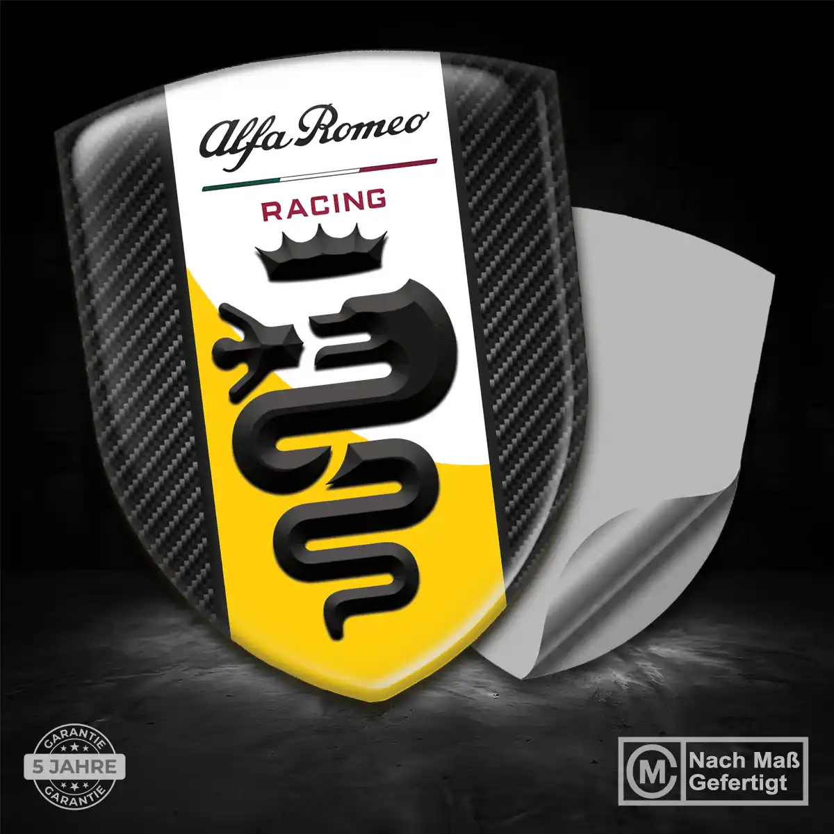 Alfa Romeo Emblem Hochwertiges Harz