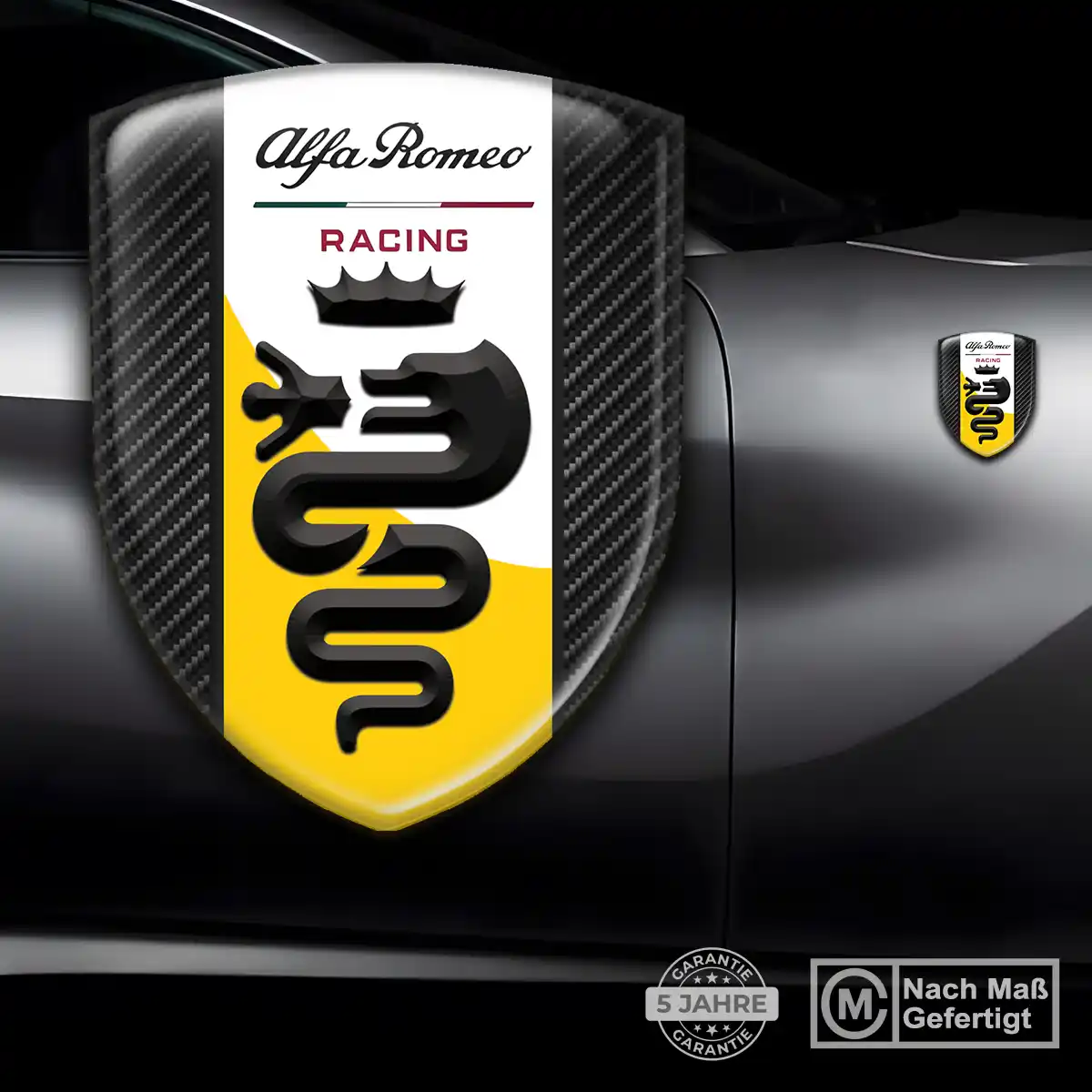 Alfa Romeo Emblem Hochwertiges Harz