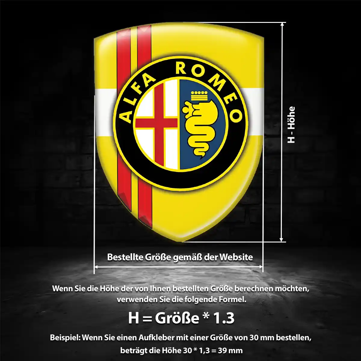 Alfa Romeo Emblem Interieurdesign