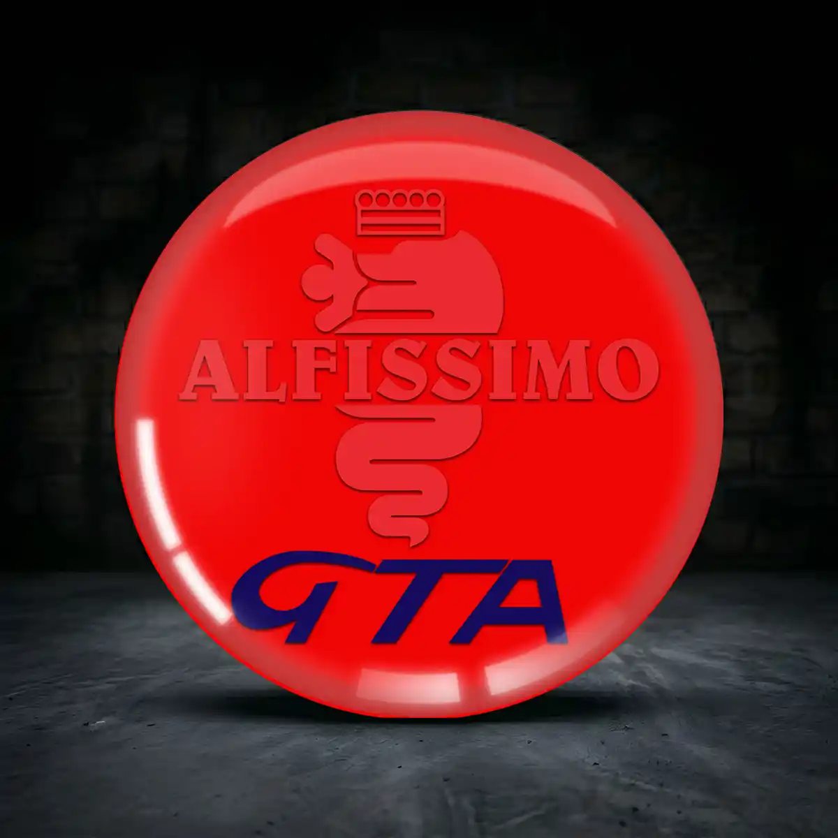 Alfa Romeo Emblem Silikon Aufkleber Radkappen Hohe Qualität