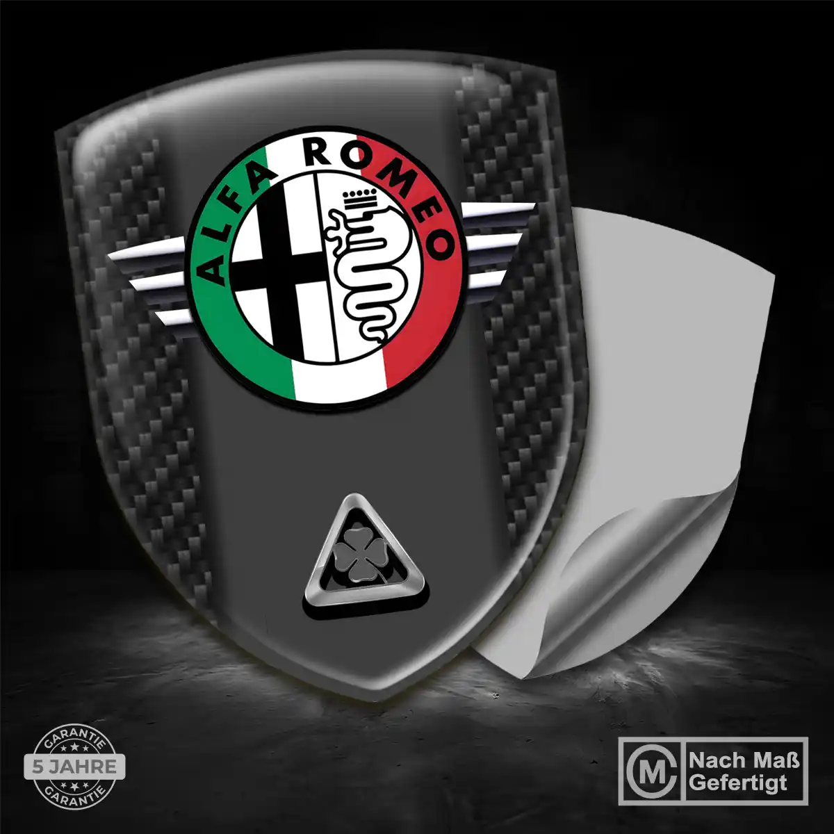 Alfa Romeo Emblem Stilvolles Design