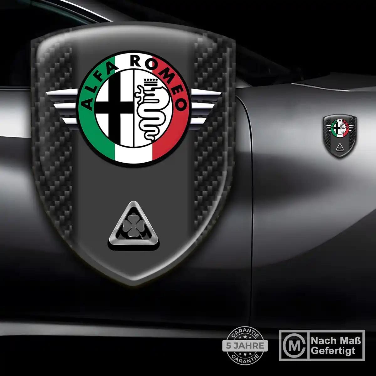 Alfa Romeo Emblem Stilvolles Design