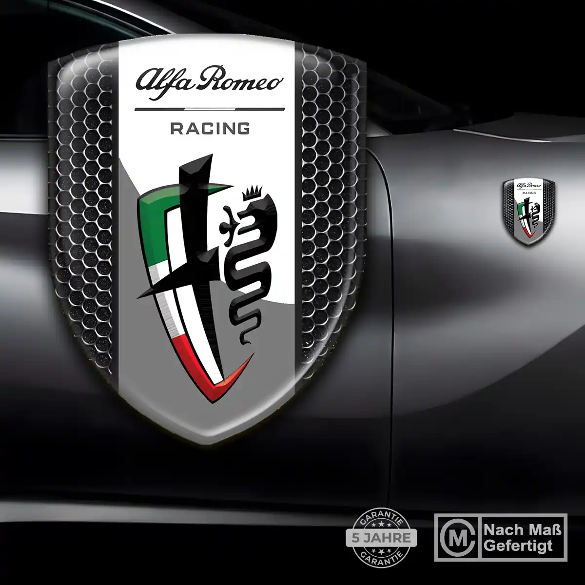 Alfa Romeo Emblem Wappen Aufkleber Auto Limitierte Auflage