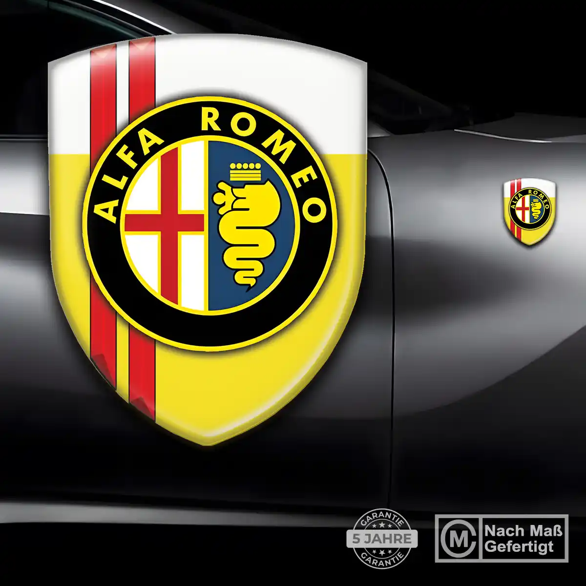 Alfa Romeo Emblem Wappen Auto Limitierte Auflage