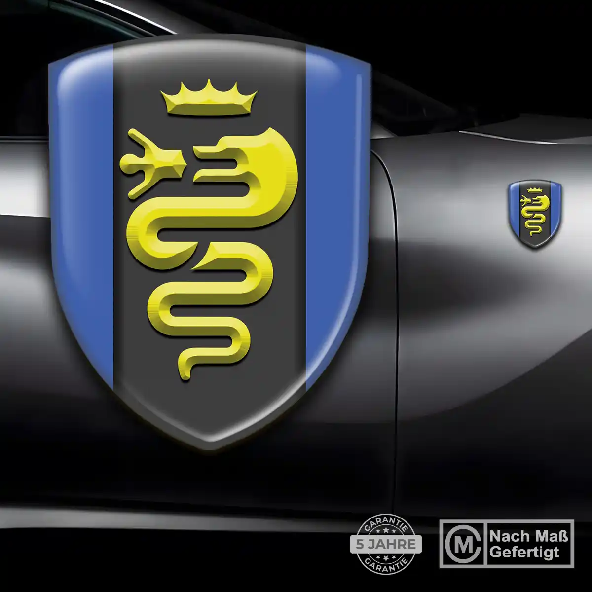 Alfa Romeo Emblem Wappen Auto Stilvolles Design