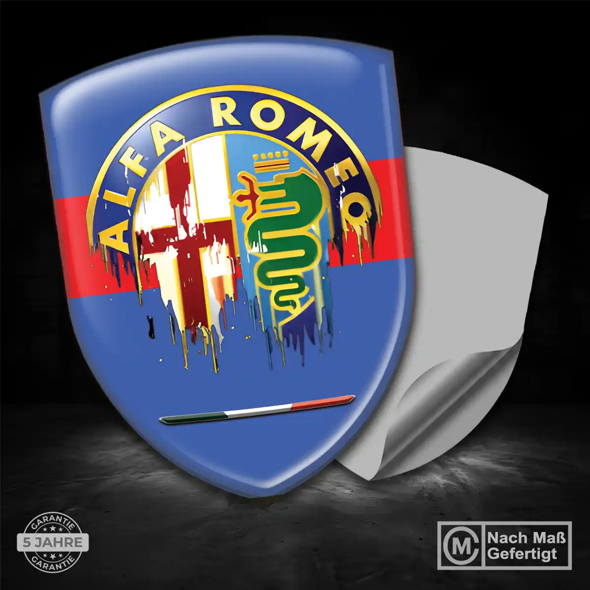 Alfa Romeo Emblem Wappen Hohe Qualität