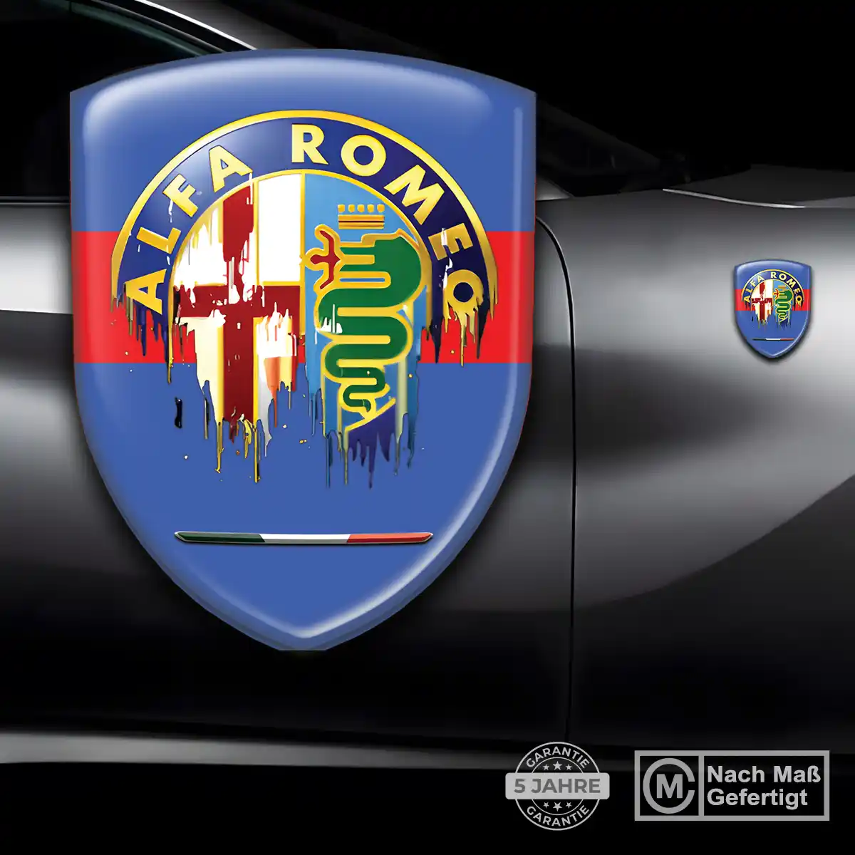 Alfa Romeo Emblem Wappen Hohe Qualität