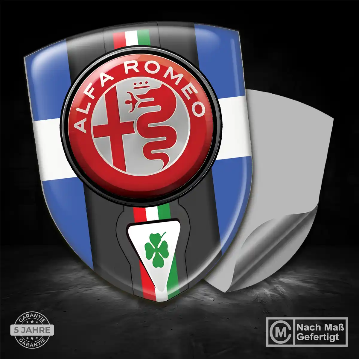 Alfa Romeo Emblem Wappen Premium-Edition