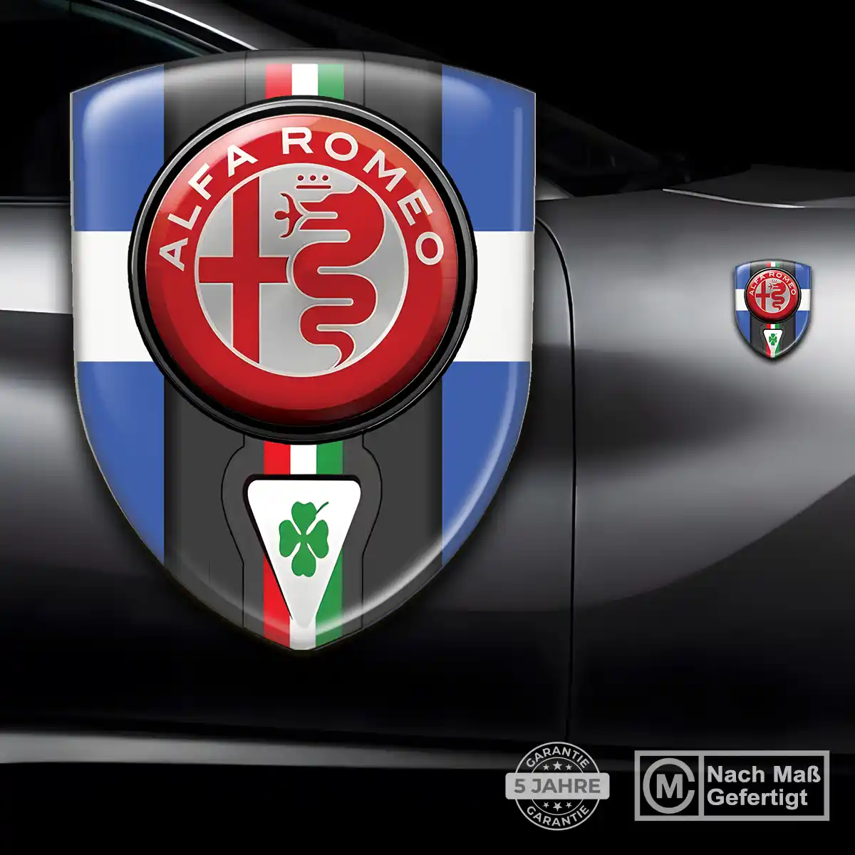 Alfa Romeo Emblem Wappen Premium-Edition