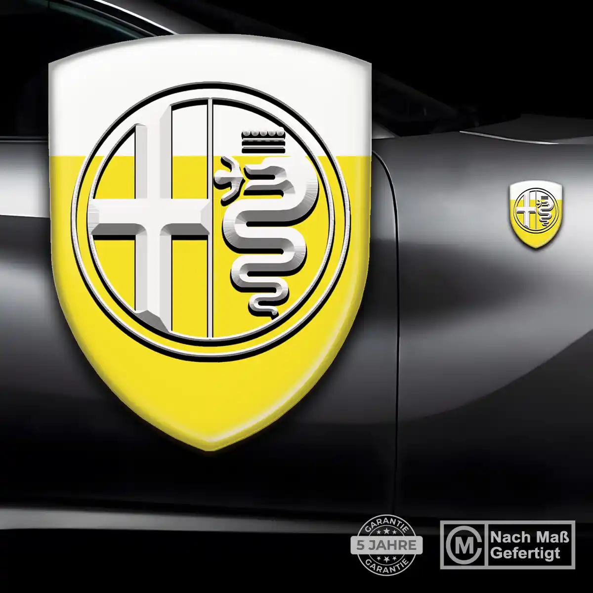 Alfa Romeo Emblem Wappen Premiumqualität