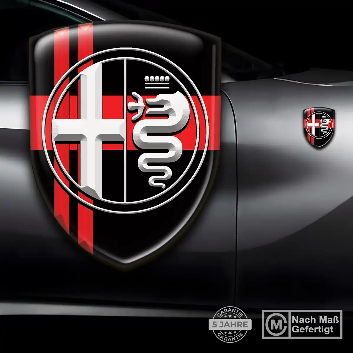 Alfa Romeo Embleme Auto Hohe Qualität