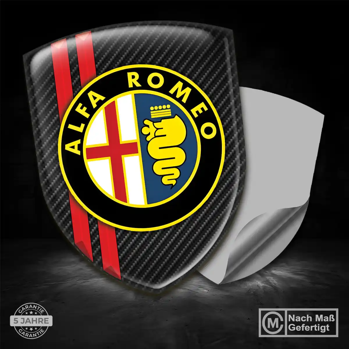 Alfa Romeo Embleme Auto Stilvolles Design