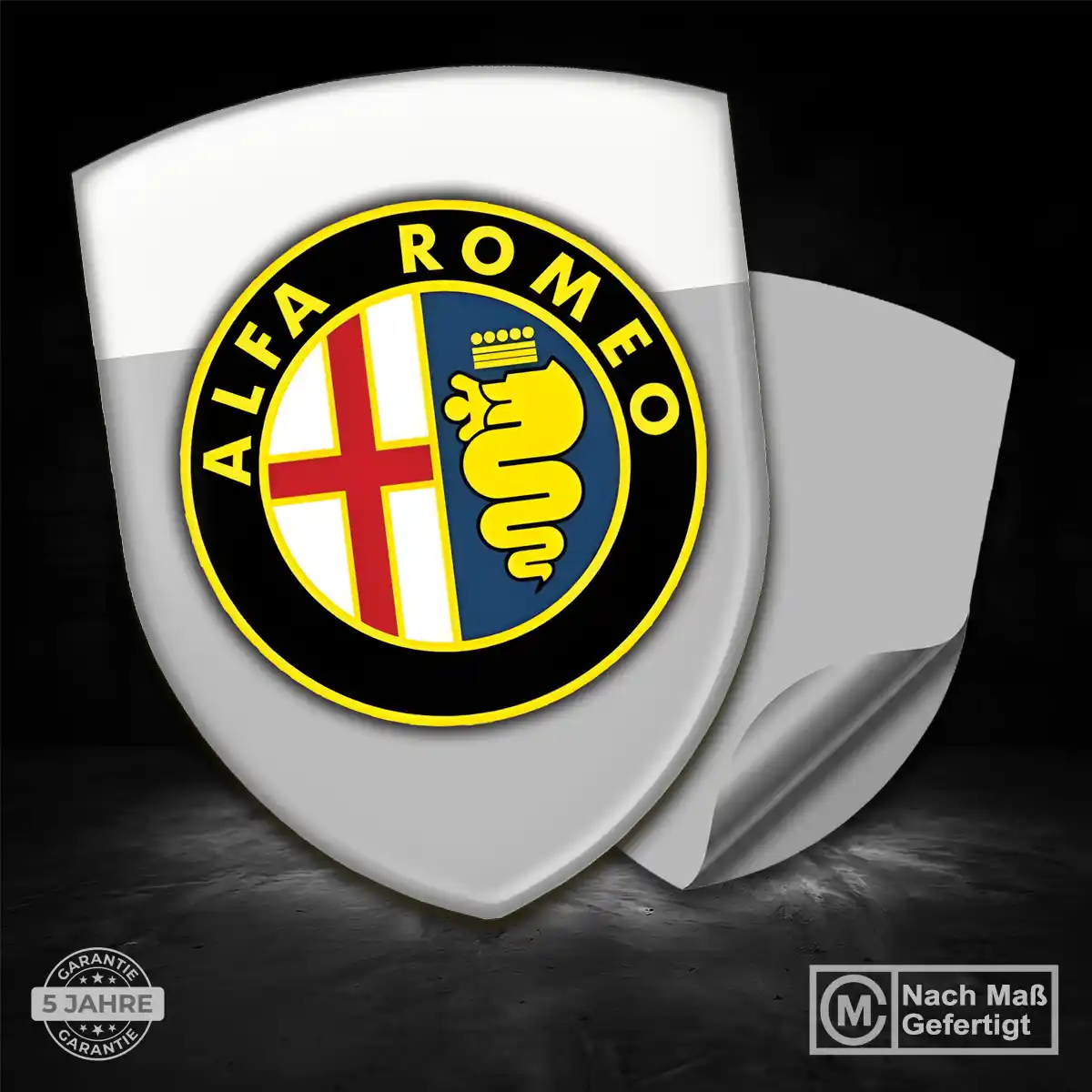Alfa Romeo Embleme Hochwertiges Harz