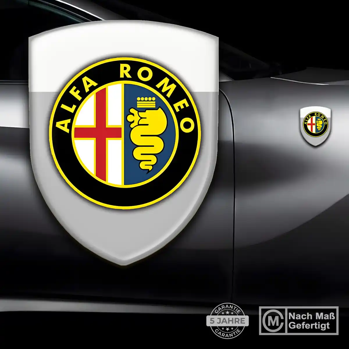 Alfa Romeo Embleme Hochwertiges Harz