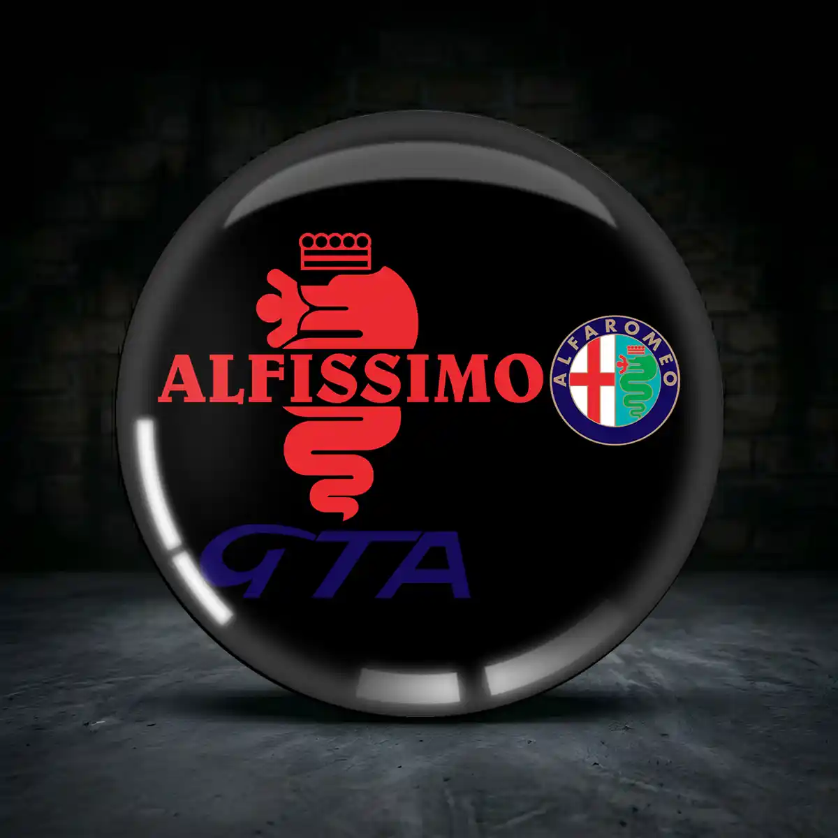 Alfa Romeo Embleme Silikon Aufkleber Hohe Qualität