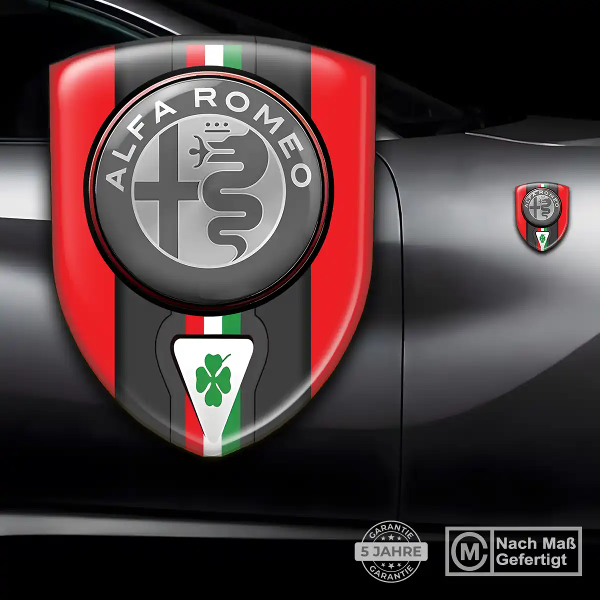 Alfa Romeo Embleme Stilvolles Design