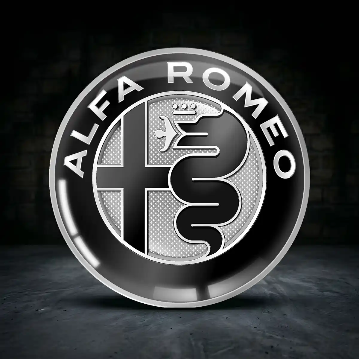 Alfa Romeo Epoxidharz Aufkleber Premium-Edition