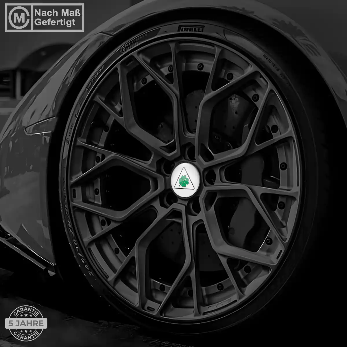 Alfa Romeo Felgen Aufkleber Silikon Hochwertiges Harz