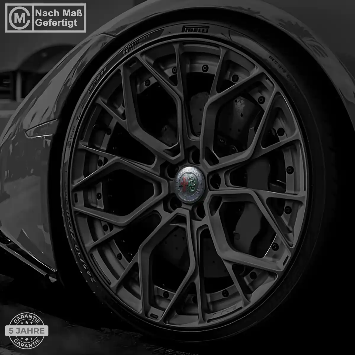 Alfa Romeo Felgen Embleme Aufkleber Hohe Qualität
