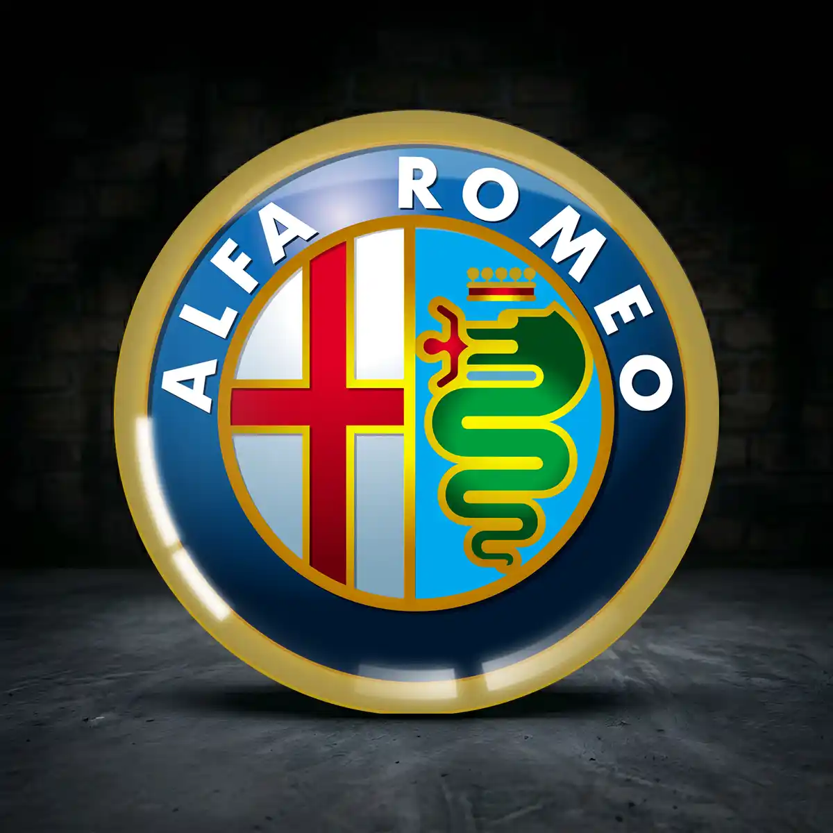 Alfa Romeo Radkappen Aufkleber Premiumqualität