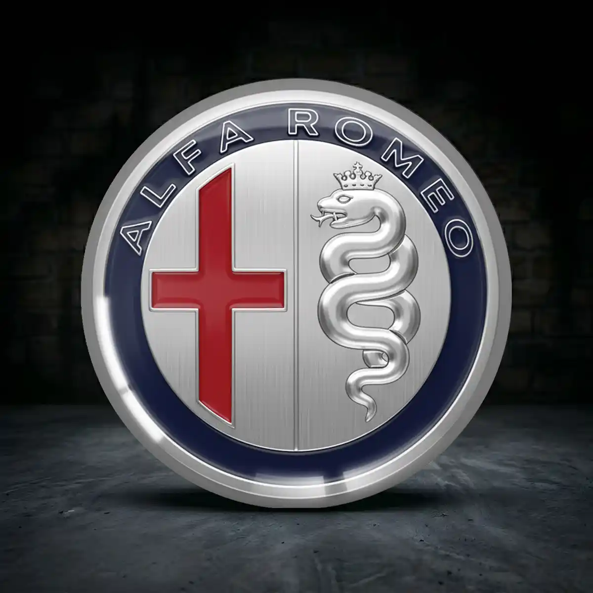 Alfa Romeo Radmitte Aufkleber Nabendeckel Stilvolles Design