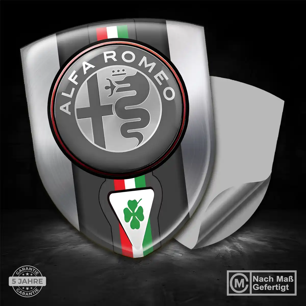 Alfa Romeo Silikon Aufkleber Auto Hohe Qualität
