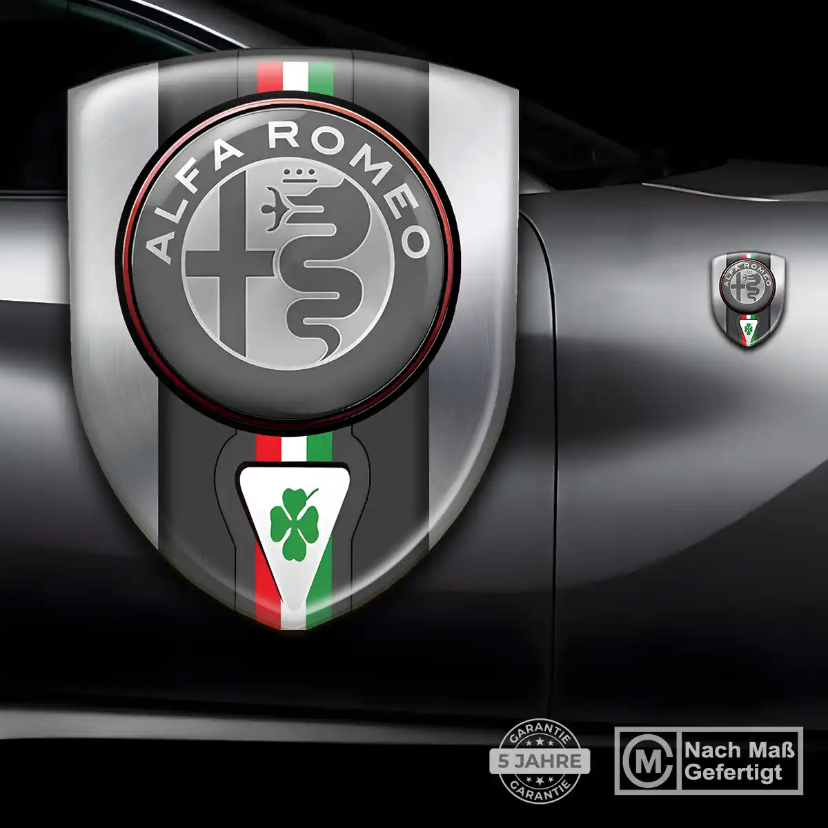 Alfa Romeo Silikon Aufkleber Auto Hohe Qualität