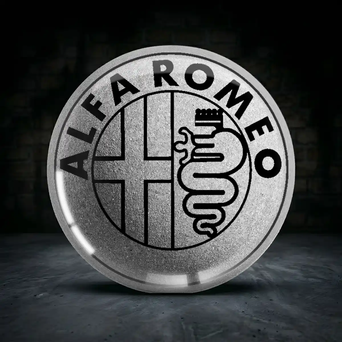 Alfa Romeo Silikon Aufkleber Embleme Hohe Qualität