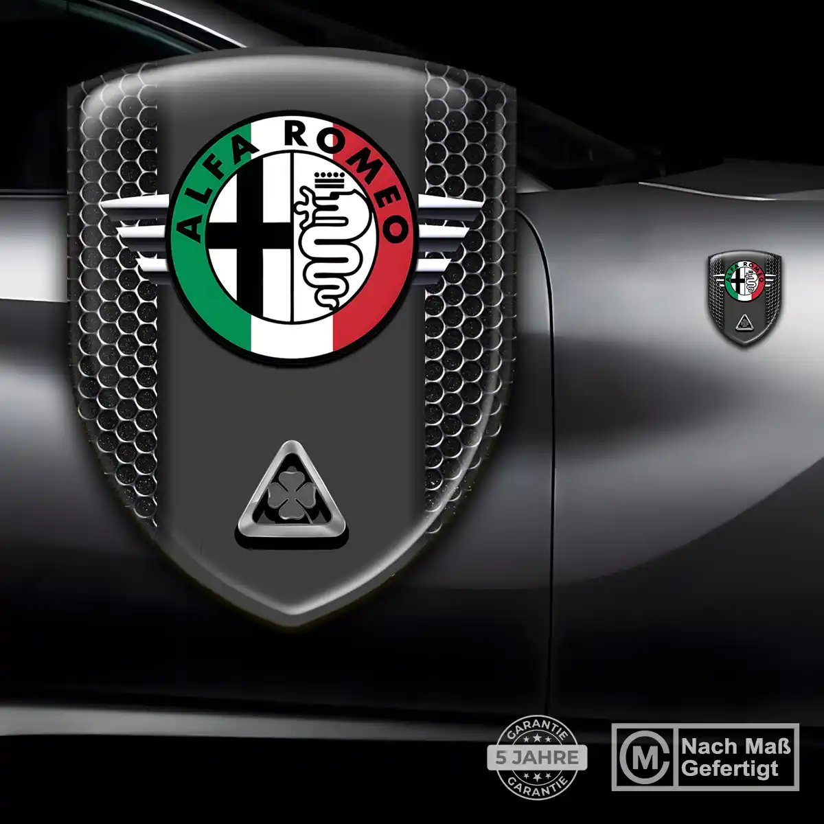 Alfa Romeo Wappen Aufkleber Auto Premiumqualität