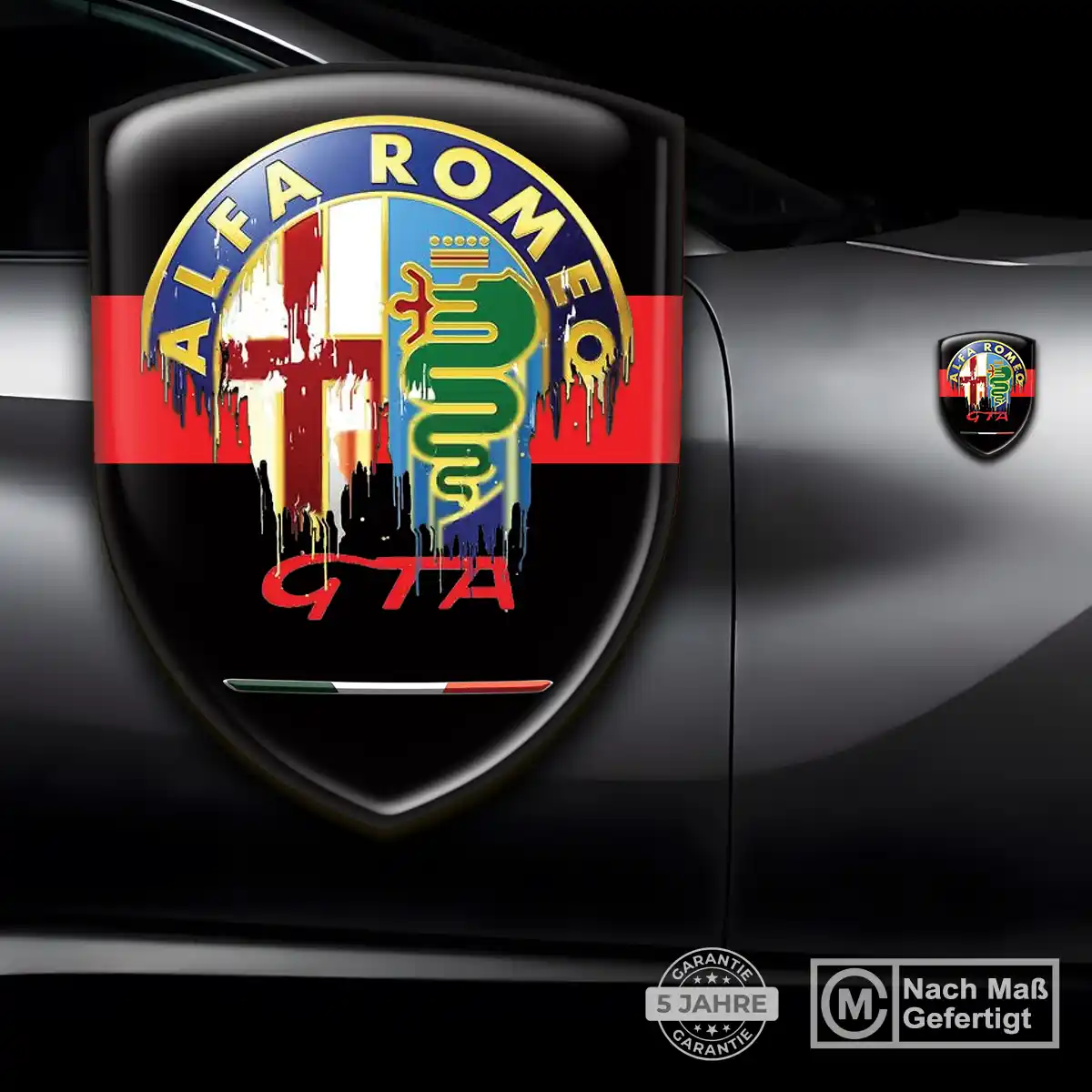 Alfa Romeo Wappen Aufkleber Emblem Auto Limitierte Auflage