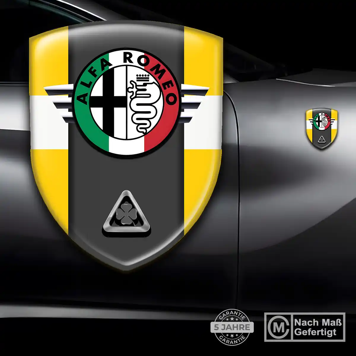 Alfa Romeo Wappen Aufkleber Limitierte Auflage