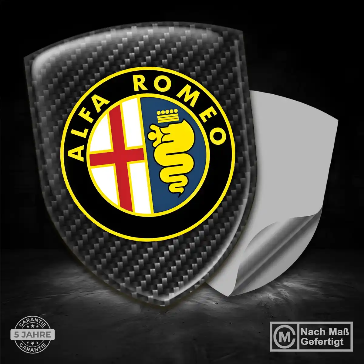 Alfa Romeo Wappen Emblem Auto Limitierte Auflage