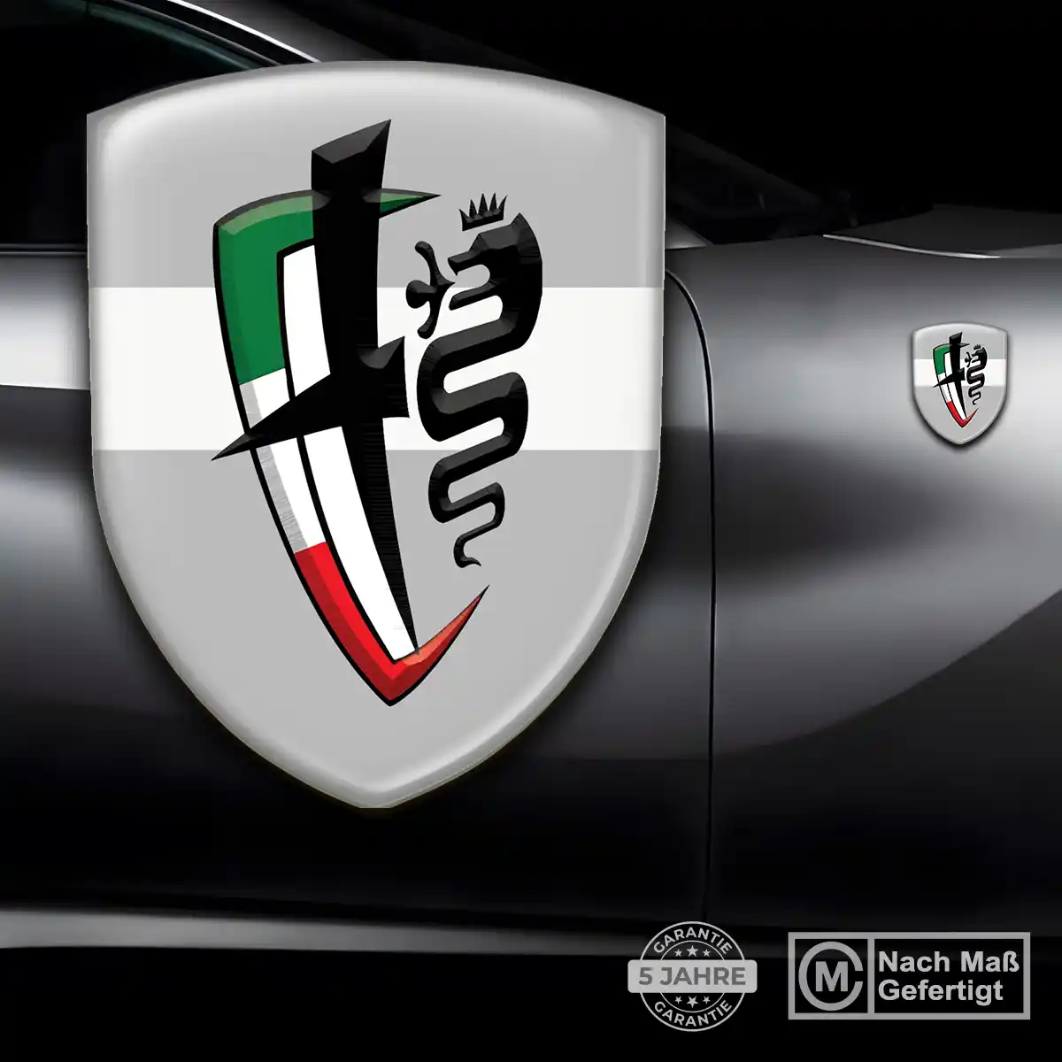 Alfa Romeo Wappen Emblem Auto Premiumqualität