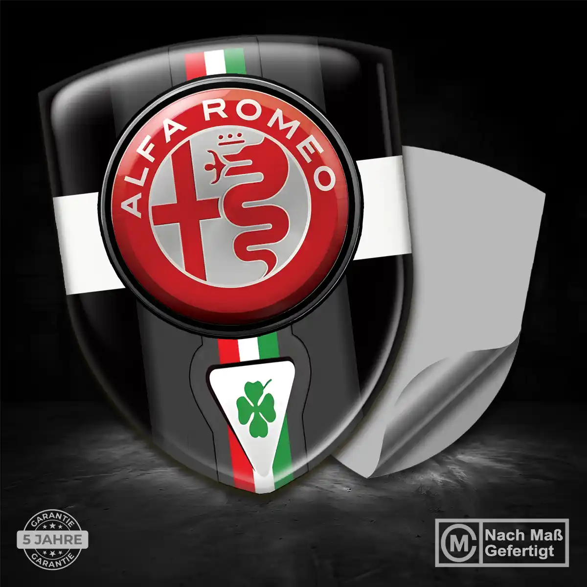 Alfa Romeo Wappen Emblem Hohe Qualität