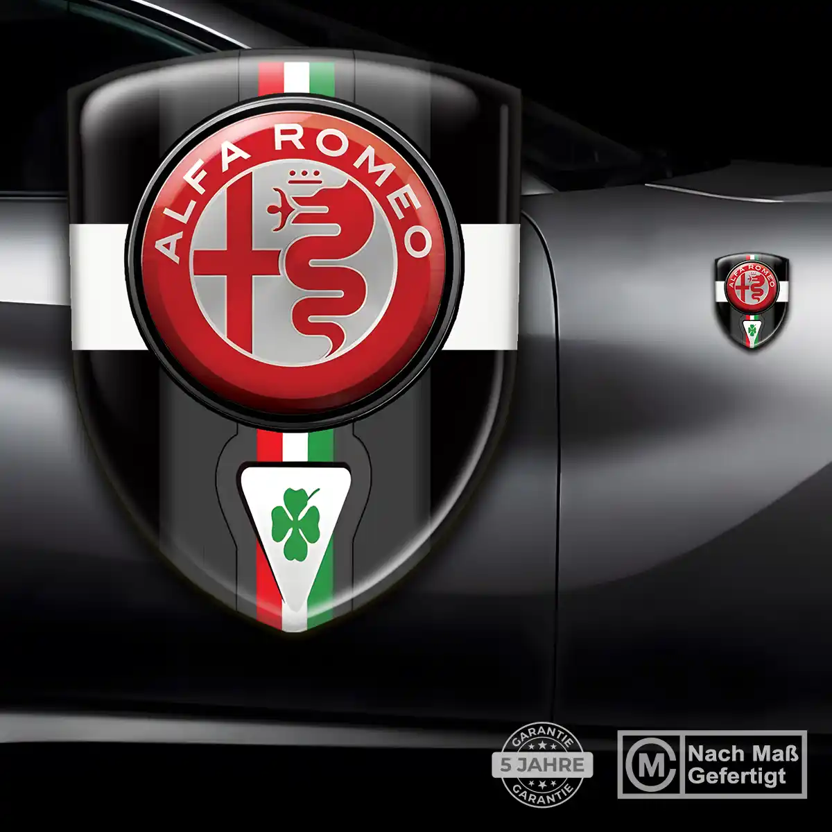 Alfa Romeo Wappen Emblem Hohe Qualität