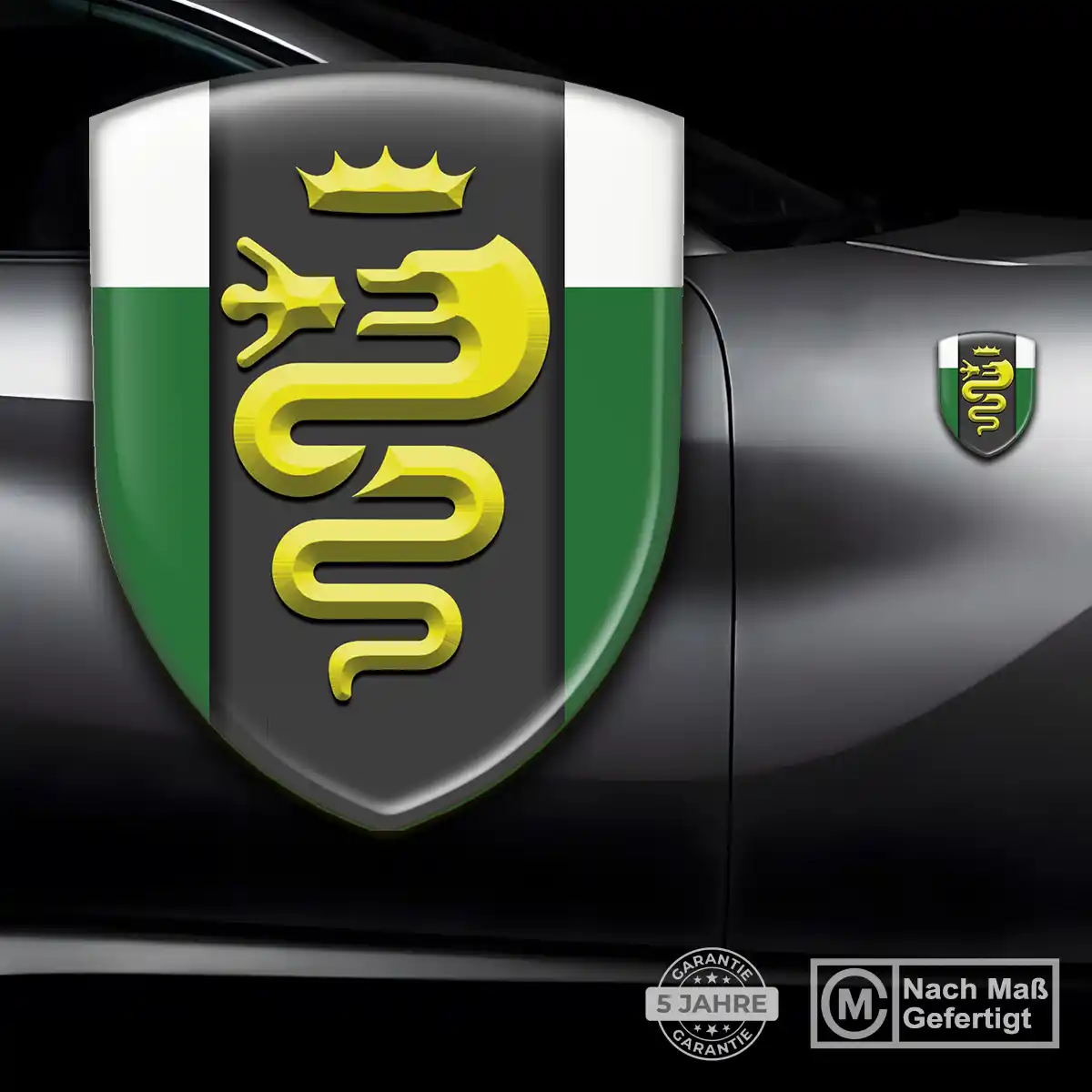 Alfa Romeo Wappen Emblem Premiumqualität