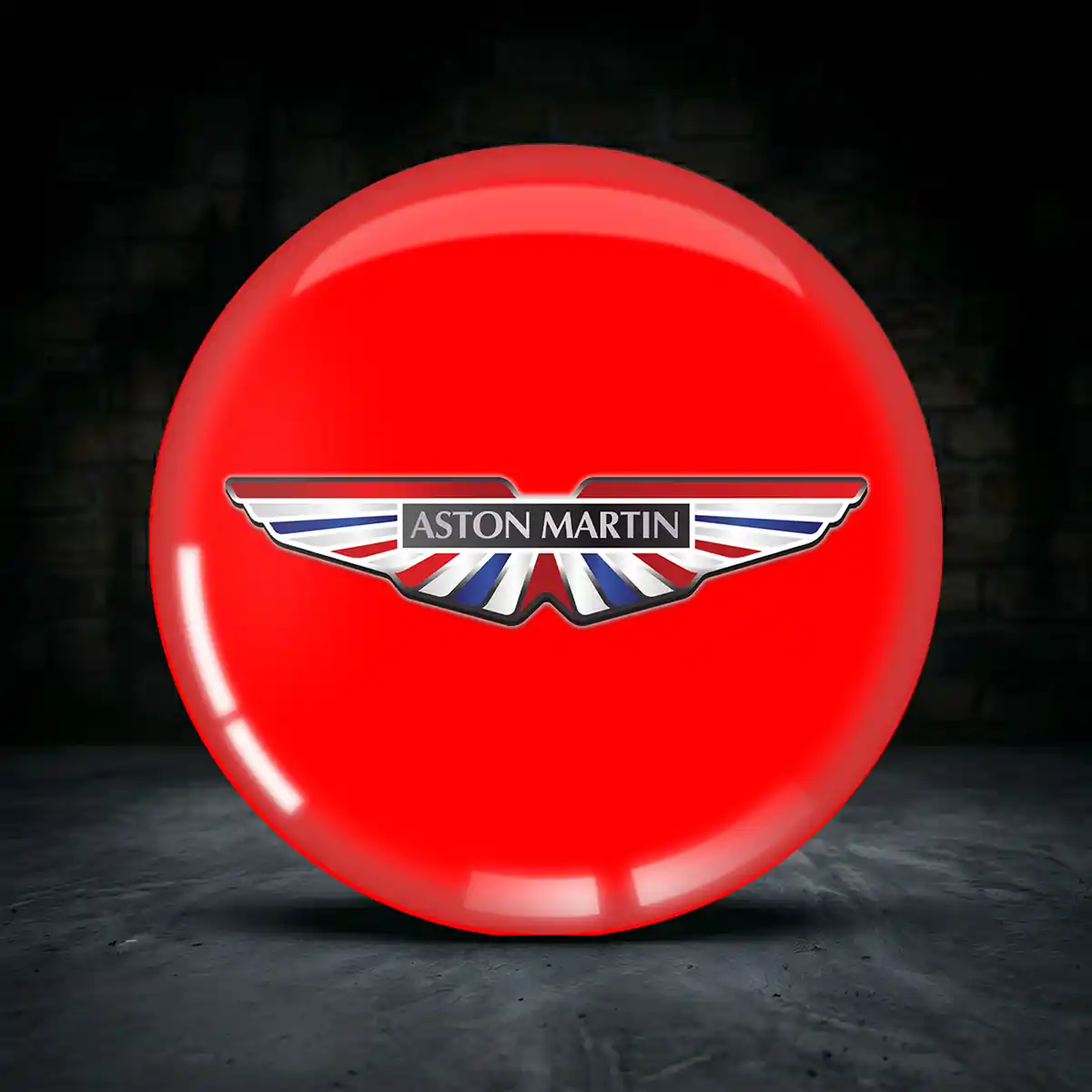 Aston Martin Nabenkappen Aufkleber Stilvolles Design