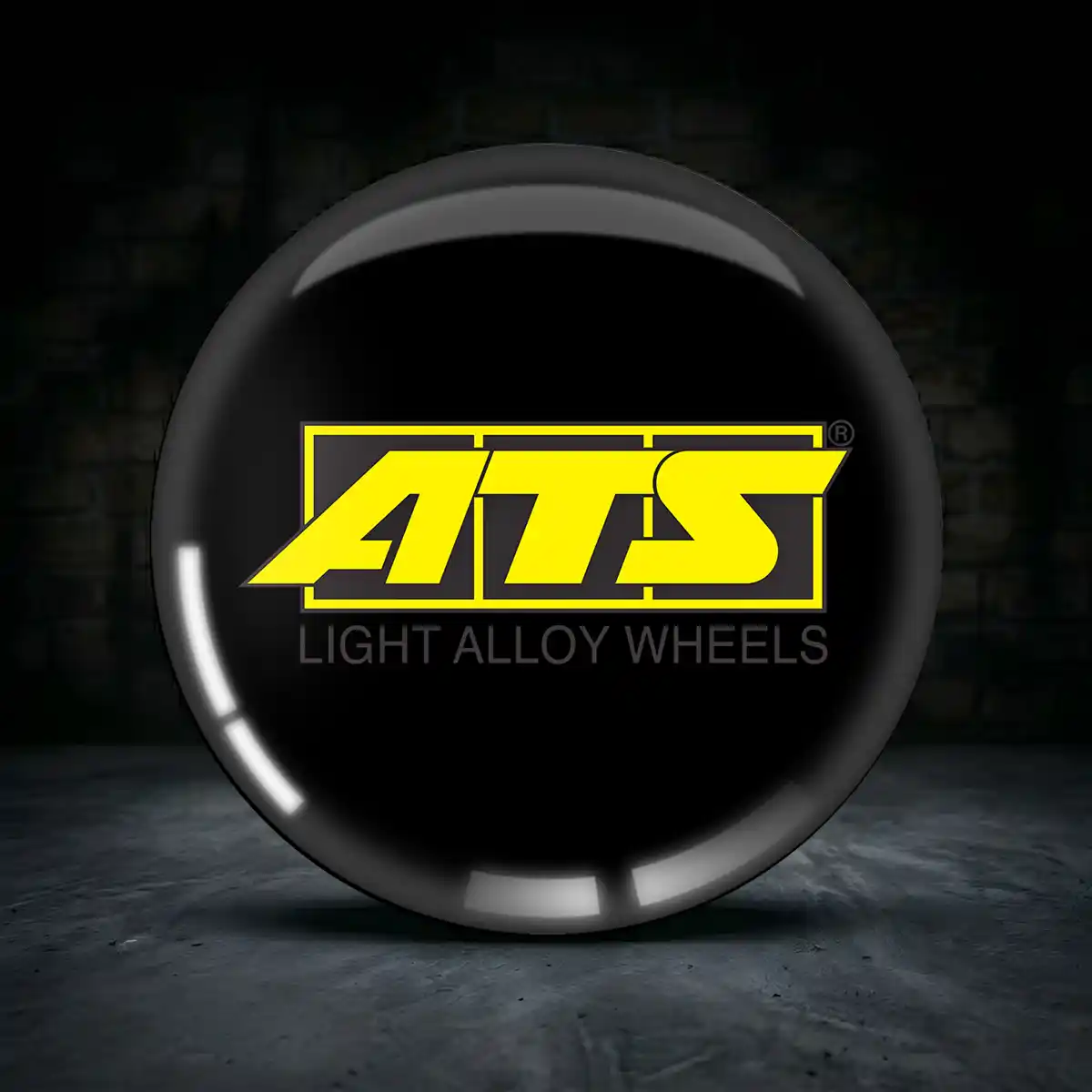 ATS Aufkleber Felgenemblem Silikon Stilvolles Design