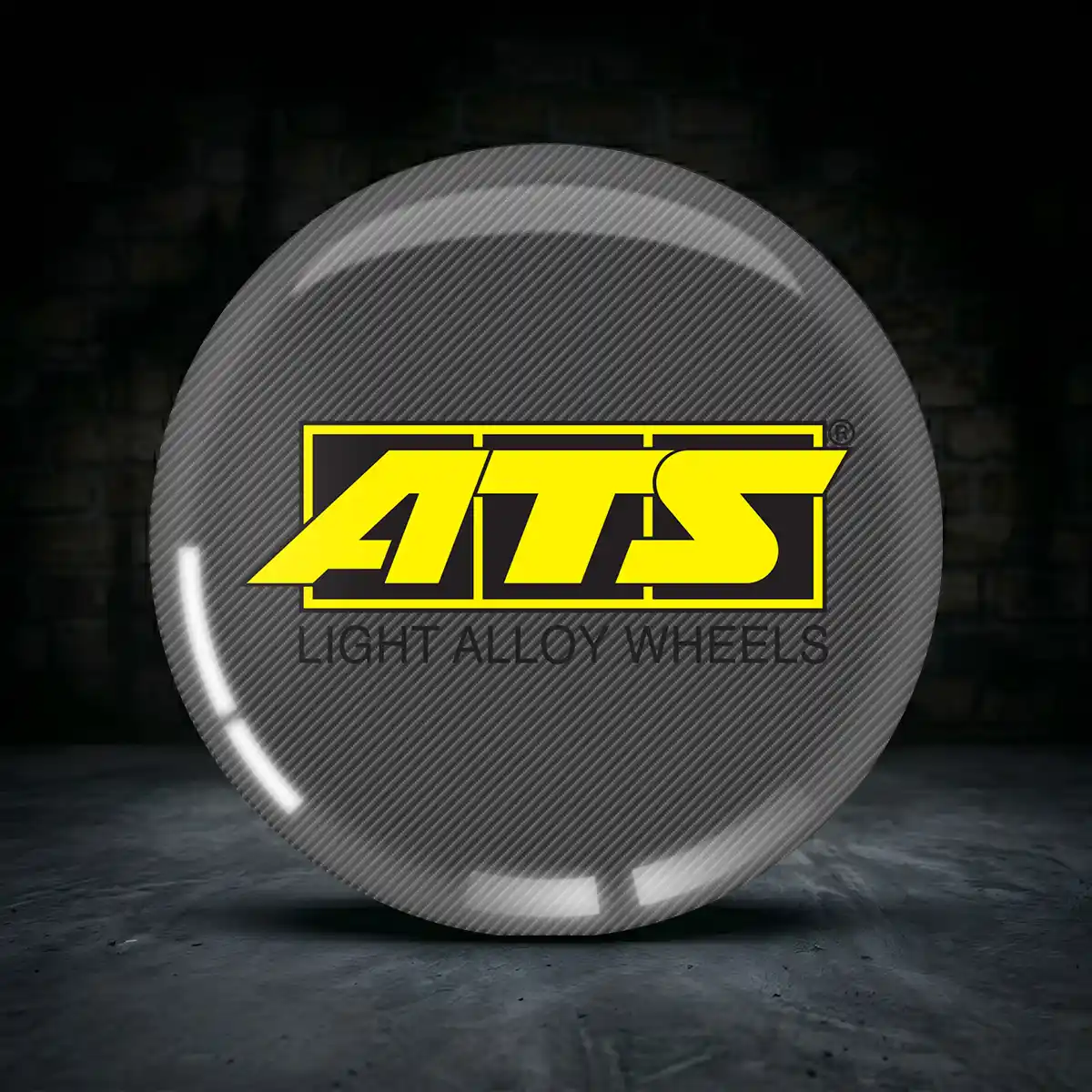 ATS Radmitte Aufkleber Nabendeckel Premium-Edition