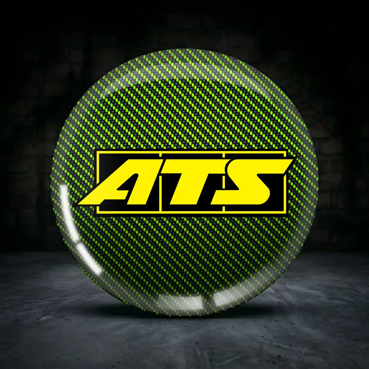 ATS Silikon Aufkleber Embleme Stilvolles Design