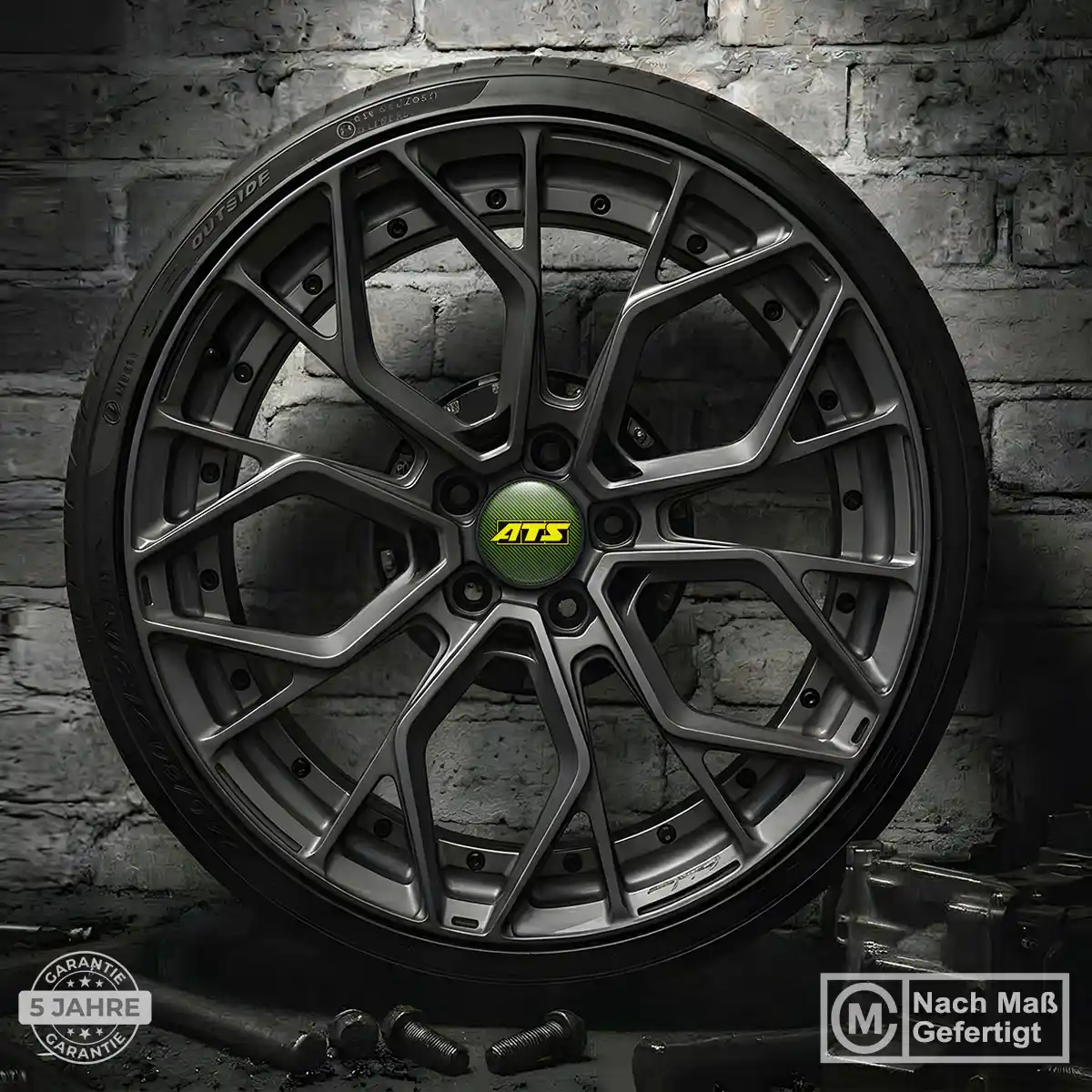 ATS Silikon Aufkleber Embleme Stilvolles Design