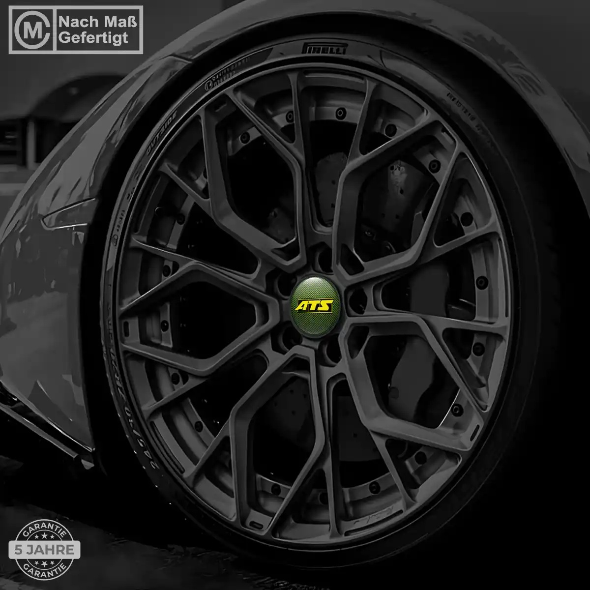 ATS Silikon Aufkleber Embleme Stilvolles Design