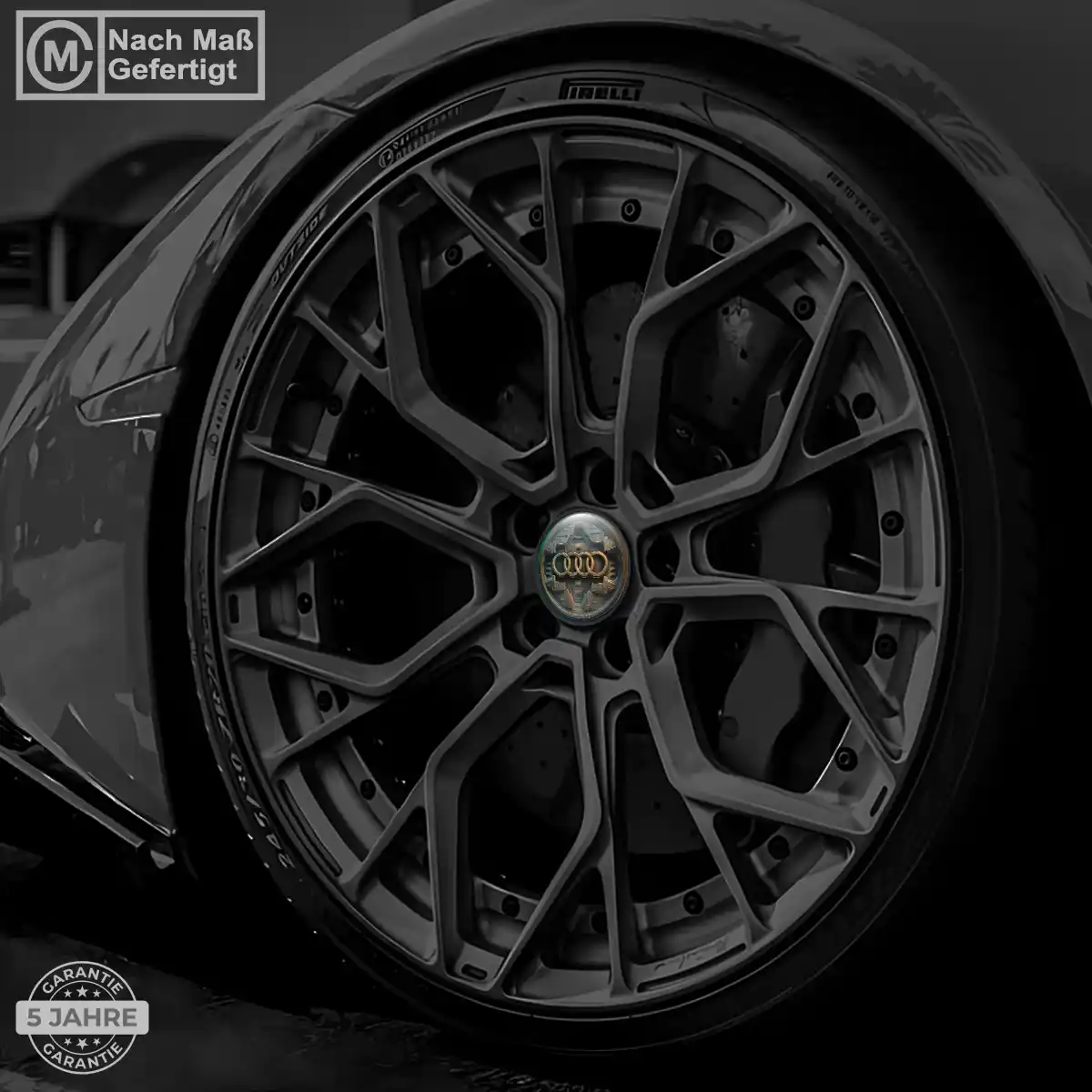 Audi Aufkleber 3D Gel Ausdrucksstarkes Design